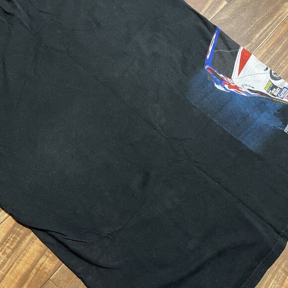 Vintage Mark Martin NASCAR Shirt Mens XL All Over Print Valvoline Ford Racing - Picture 12 of 12